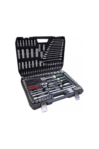 Hırdavat Garajı Rockforce 1/2-3/8-1/4 216 Parça Profesyonel Lokma Takımı Seti
