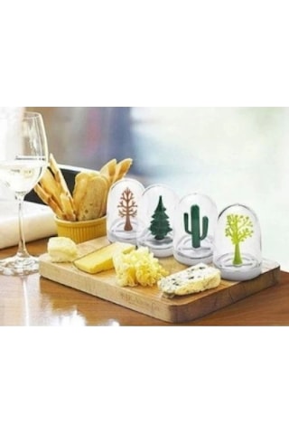 Dört Mevsim Baharatlık - Four Seasons Spice Shakers Çok Renkli