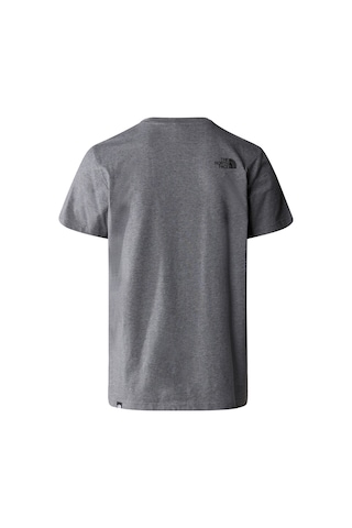 The North Face M S/s Sımple Dome Tee Erkek T-shirt Nf0a87ngdyy1 Gri
