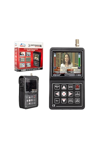 Ayt Satfinder 4 As04-hdu Hd Ultra 3.5 İnç Lcd Ekranlı Uydu Yön Bulucu Uydu Ayarlama Cihazı Tv İzlenebilir
