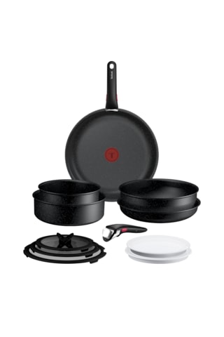 Tefal Ingenio Expertise 5x Büyük Set - 12 Parça Siyah