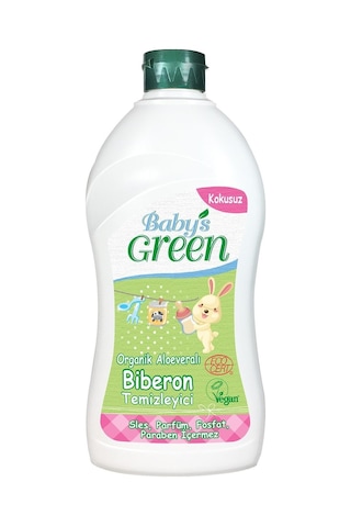 Baby's Green Organik Aloeveralı Kokusuz Biberon Temizleyici 3 x 500 ML