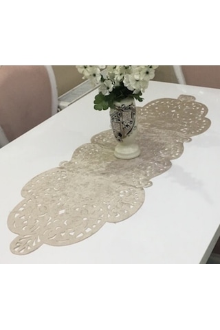 Lazer Kesim Kadife Runner (275538184)