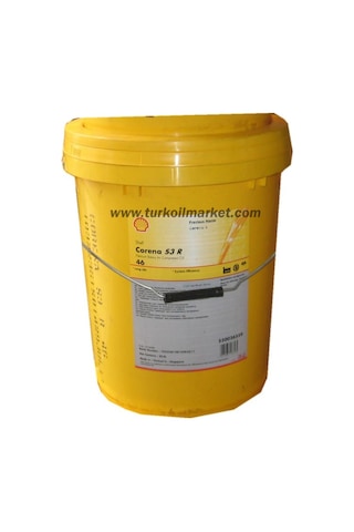 Shell Corena S3 R 46 Kompresör Yağı 20 L