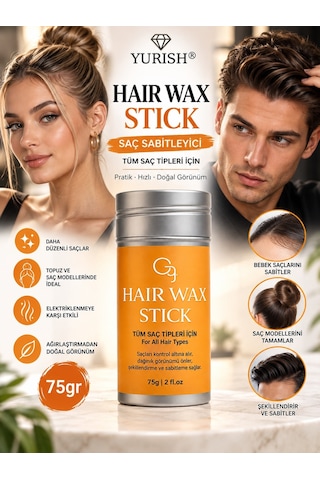 Ikt Hair Saç Sabitleyici Stick Wax 75 G