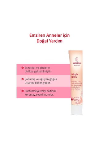 Weleda Organik Göğüs Ucu Bakım Kremi 25g