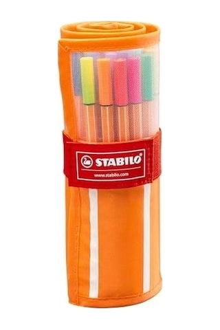 Stabilo Point Kalem 88 Rollerset 25+5 Neon