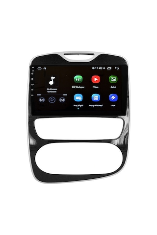 Otolas Renault Clio 4 Android Multimedya Navigasyon Oem Oto Teyp 4 Gb + 32 Gb 9"