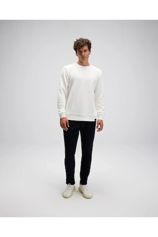 Ellesse Em623-of Erkek Beyaz Kazak Beyaz