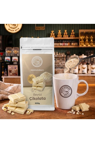 Beyaz Çikolata Tozu 500gr Hazır