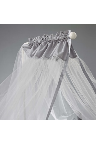 Meltem Kids Mondo Gri Pamuklu Bebek Uyku Seti 60 x 120 CM Gri