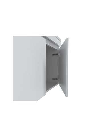 Teta Home Tokyo 80 Cm Mdf Banyo Dolabı Seti Beyaz Beyaz