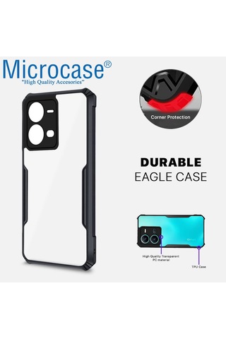 Vivo V25/X80 Lite Airbag Serisi Köşe Korumalı Tpu Kılıf - Al3370 (567383065)