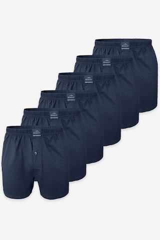 Malabadi Erkek Füme 6'lı Premium Collection Geniş Kalıp Modal Büyük Beden Boxer 6m254