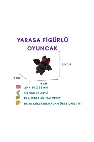 10'lu Set Koç Kurbağa İnek Yarasa Kuş Kedi Timsah Salyangoz