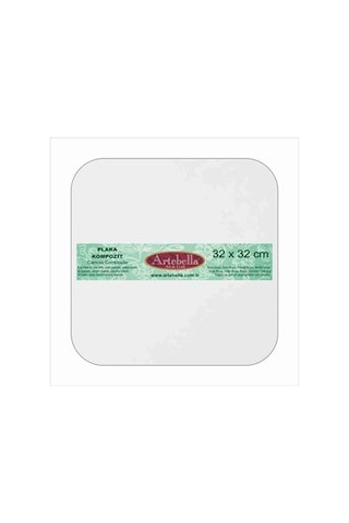 Kpkt3232 Artebella (Preslenmiş) Kompozit Plaka Kavisli Kare 32X32