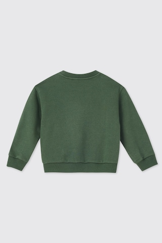 Panço Erkek Bebek Bisiklet Yaka Yeşil Sweatshirt 2621BB08009