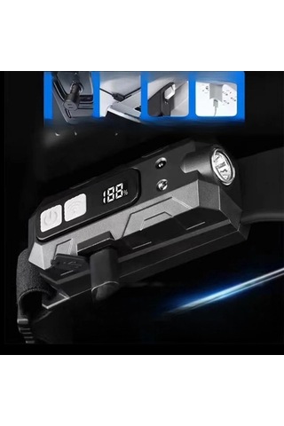 Sensörlü Cob Xpg Led Kafa Lambası Wt-066 Çok Renkli 81390075