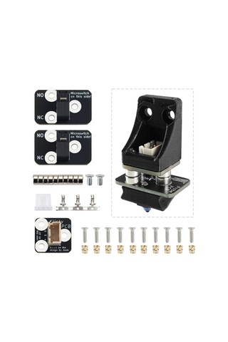 Fosenze Voron 2.4/trident Uyumlu Pcb Klicky Yüksek Hassasiyetli Otomatik Dengeleme Sensörü Seti - 3d Yazıcı Aksesuarı