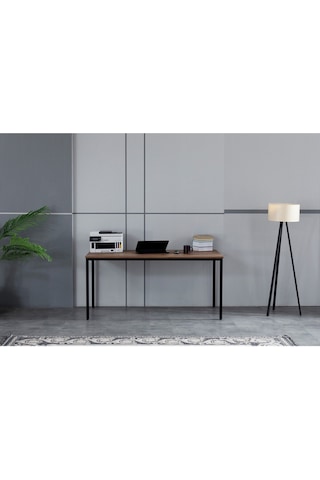 Sehpol Çalışma Masası 160x80x75 Cm Siyah-richmond