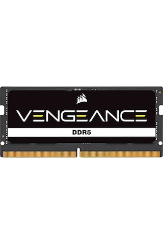 Vengeance Sodımm Ddr5 Ram 16gb 1x16gb 5600mhz Cl48 Intel Xmp Icue Uyumlu Bilgisayar Belleği - Siyah Cmsx16gx5m1a5600c4