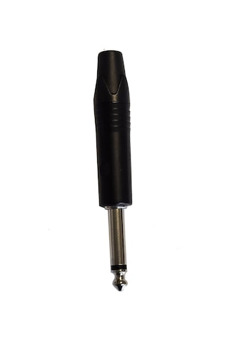 6.35 Mm Mono Çivi Jak Lehim Tipi Fiş Enstrüman Gitar Amfi Mikser Ses Kablosu Giriş Jakı 10 Adet