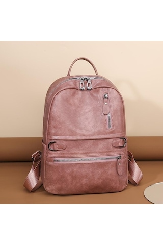 Novahub Siyah Vintage Kadın Sırt Çantası Yeni Lüks Seyahat Çantaları Büyük Kapasiteli Öğren Inek Kadın Sırt Çanta 56551583 Siyah