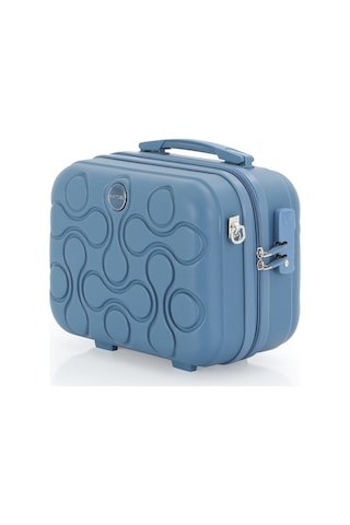 Mçs Polipropilen 2li Valiz Seti Kabin & Makyaj V376 S23sy1000045-set 10227 Sky Blue
