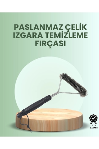 Barbekü Ve Mangal İçin Tel Izgara Temizleyici Fırça
