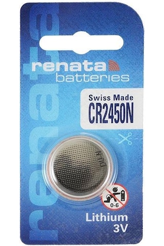 Renata CR2450N 3V Lityum Pil 5'li