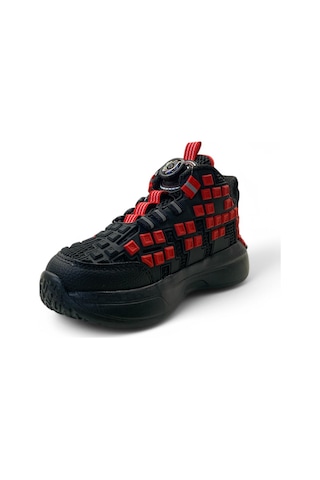 Pepino 1974 Çocuk Lego Basketbol Ayakkabısı Siyah/kırmızı Siyah - Kırmızı