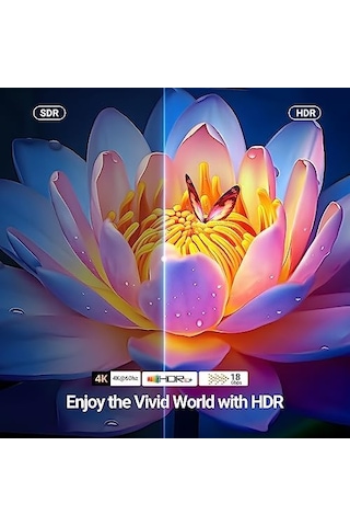 Hdmı Kablo 4k 60hz Uhd 2.0 Hdmı Arc Kablo Hdr 3d High Speed 18gbps Ethernet Altın Kaplamalı Tv Televizyon, Monitor, Blu-ray, Ps5/ps4/ps3, Xbox Series S, Soundbar 5m