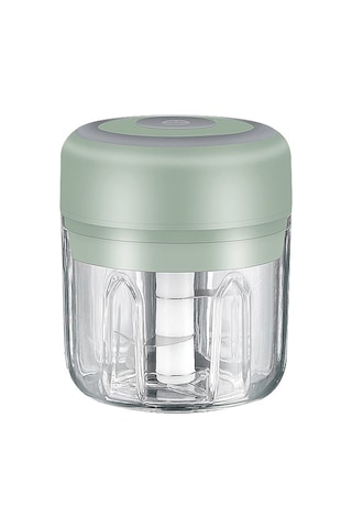 Mistaha İki Bıçaklı Ev Elektrikli Mini Sarımsak Kıyıcı Yemek