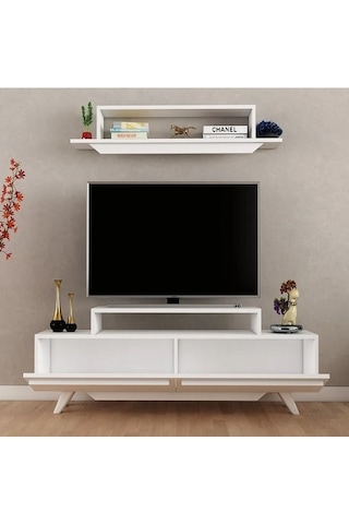 Tv Ünitesi Human Beyaz 150 Cm