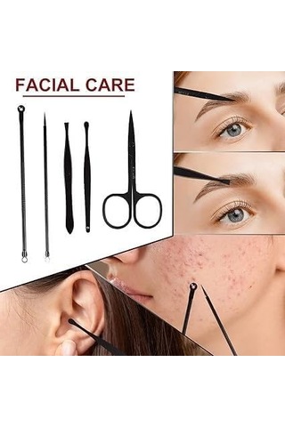 Erkek Ve Kadın Hediye Tırnak Bakım Güzellik Seti Seyahat Kutusu İle 18 Parça Paslanmaz Çelik Tırnak Bakım Seti Kırmızı