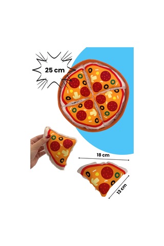 Havhav Pizza Şekilli Interaktif Mama Saklamalı Köpek Oyuncağı