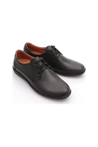 Dr. Flexer Dr Flexer M198301 Erkek Kauçuk Taban Klasik Ayakkabi Siyah