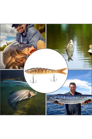 Tenfowee Plastik Dayanıklı Somon Yemi 13.7cm 27g Uzak Atışlı, Keskin İğneli, Canlı Renkli 5 Seçenek Jm034-5