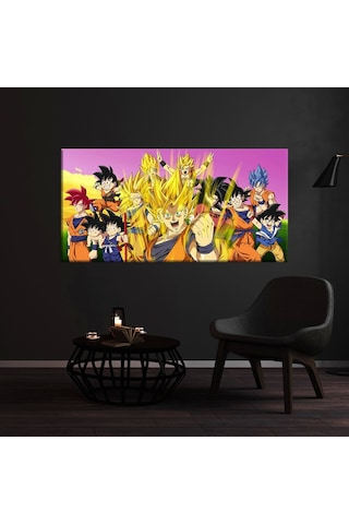 Dragon Ball Toplu Kanvas Tablo