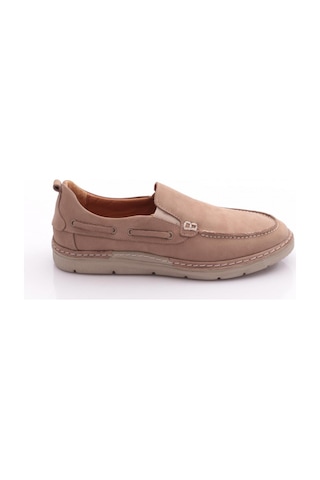 Dgn 24117 Erkek Comfort Ayakkabi Bej Nubuk