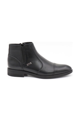 Nesilshoes Nesil Shoes Thrtrk 2302-1 Siyah Hakiki Deri Kauçuk Taban Erkek Bot