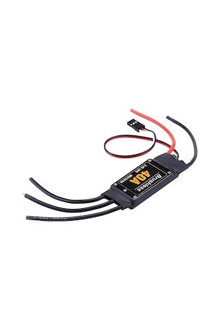 Drone Esc Brushless 40a Fırçasız Motor Hız Kontrol Sürücüsü - 2-4s Lipo Uyumlu Bullet Konnektörlü