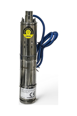 Hegel - İnges 24 Volt 210 Watt Solar Dc Dalgıç Pompa - 1 Adet Güneş Paneliyle 1,8 Ton Su