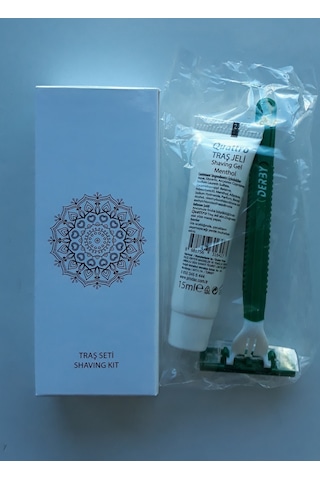 Cengizgrup Tıraş Jeli 15 ML + Tıraş Bıçağı Otel Tipi Kutulu Tıraş Seti 100'lü