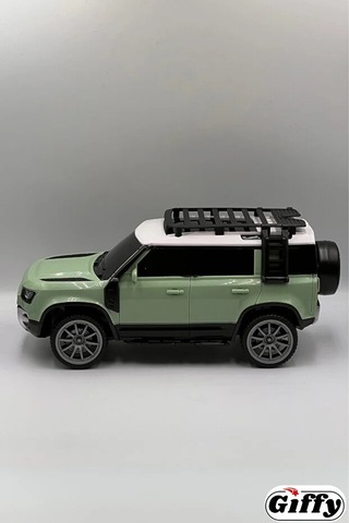 Oyuncak Full Fonksiyon Uzaktan Kumandalı Şarjlı Led Işıklı Defender Model Araba Drift Atan Off Road Yeşil