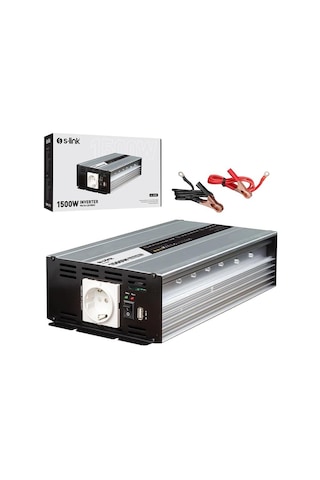 S-link Sl-1500w Dc12v-ac230v 1500w İnverter