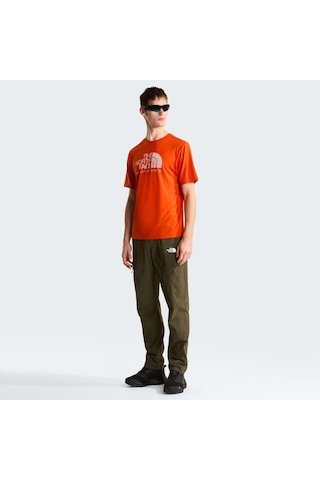 The North Face M 24/7 S/s Tee Logo Graphıc Reg Erkek T-shirt Nf0a8bejg6l1 Lava Red