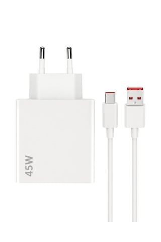 Flayse Rx45 45w Güçlü Hızlı Şarj Adaptörü Ve Type-c Kablo Seti