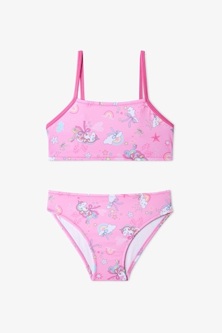 Penti Renkli Kız Çocuk Uniribbon Halter Bikini Takımı