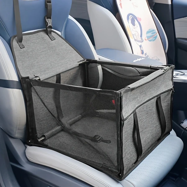 Tongdashop Koyu Gri 92 Manzara Yüksek Kaliteli Küçük Ve Orta Boy Evcil Hayvan Araç Koltuğu